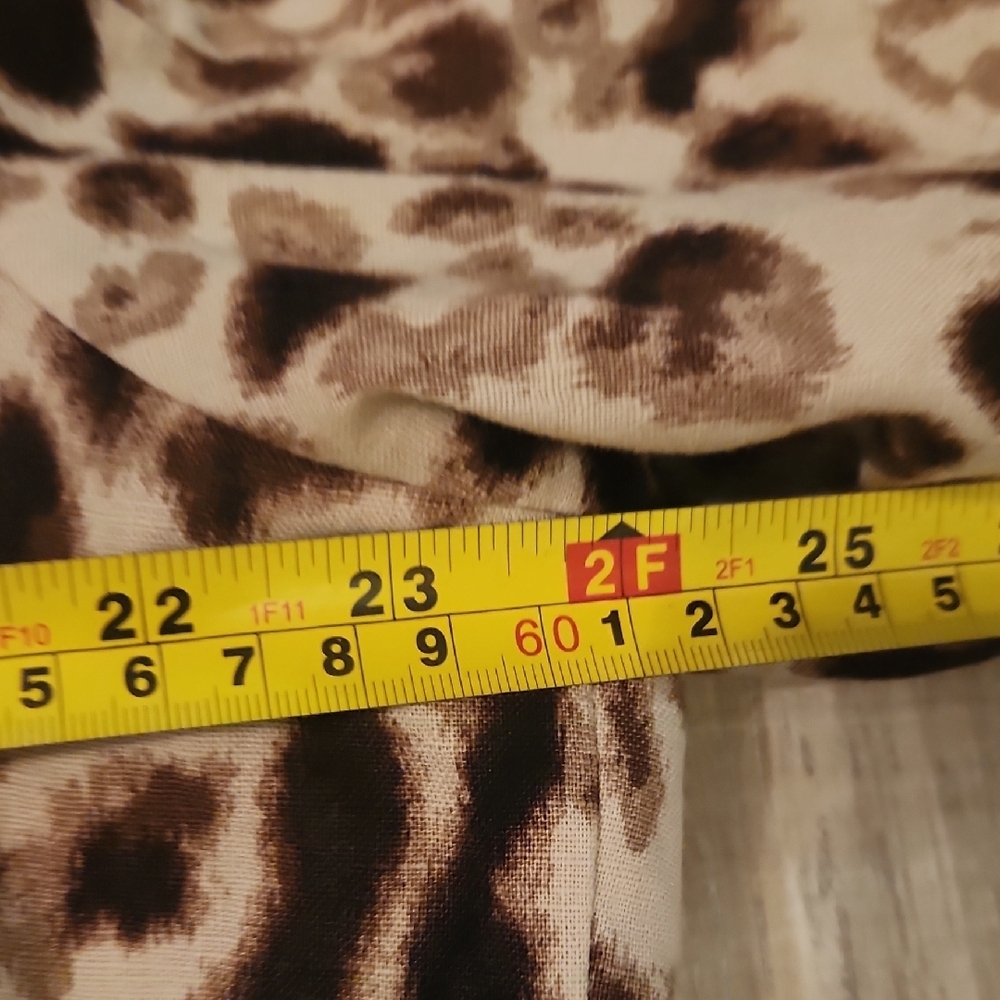 Sag Harbor Women's Animal Print Blazer Jacket - Picture 7 of 8